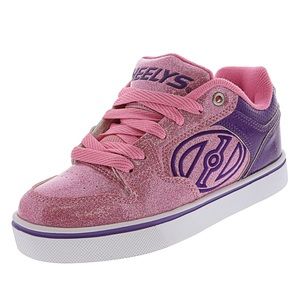 New Heelys pink & purple glitter color -NO WHEELS